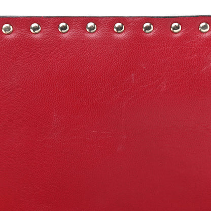 Valentino Garavani Nappa Rockstud Wristlet Clutch Light Stone 7 of 7