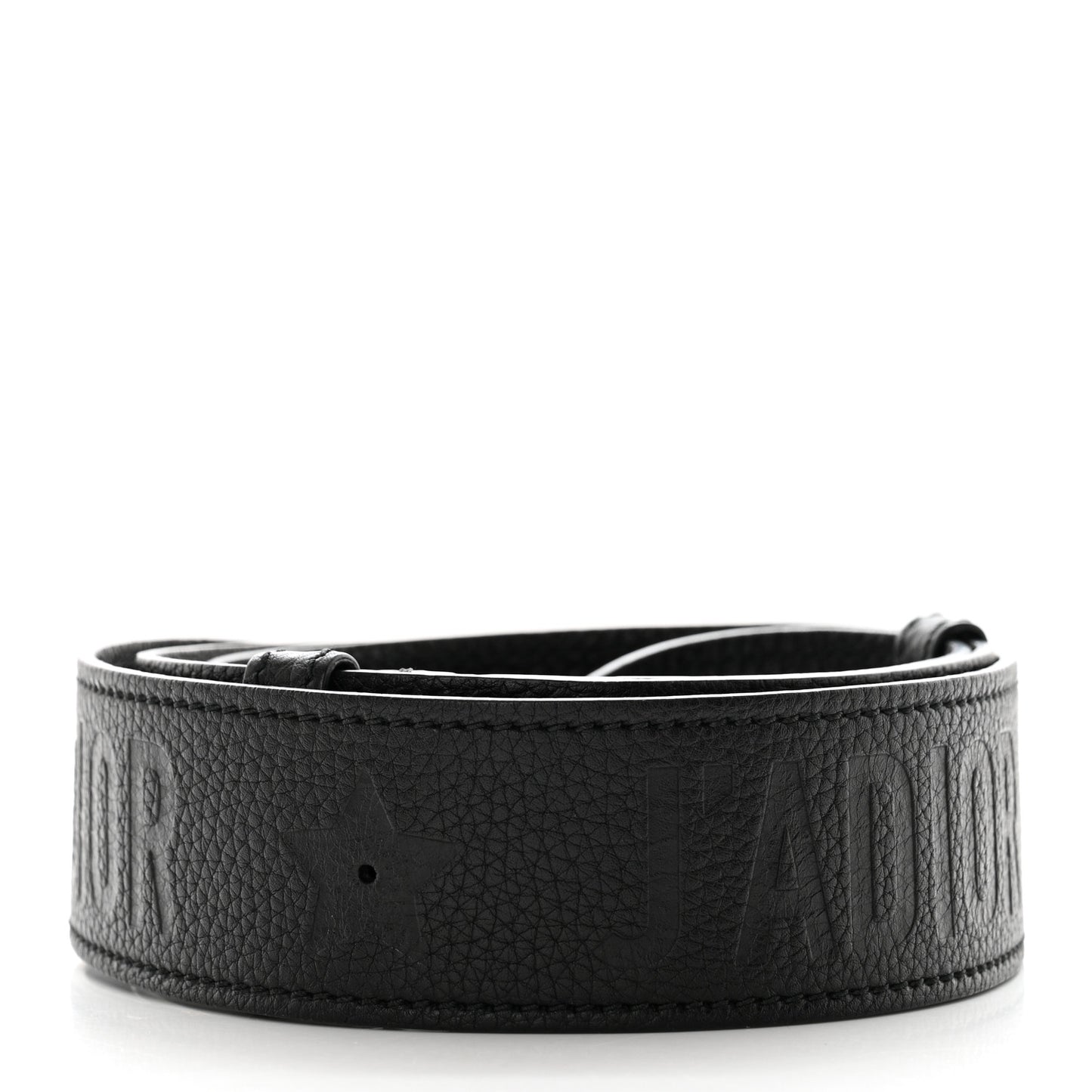 Calfskin J'Adior Shoulder Strap Black