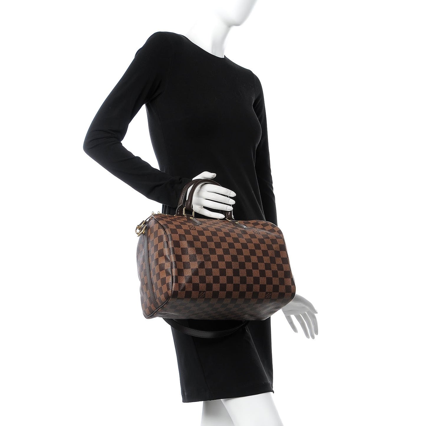 Damier Ebene Speedy Bandouliere 30