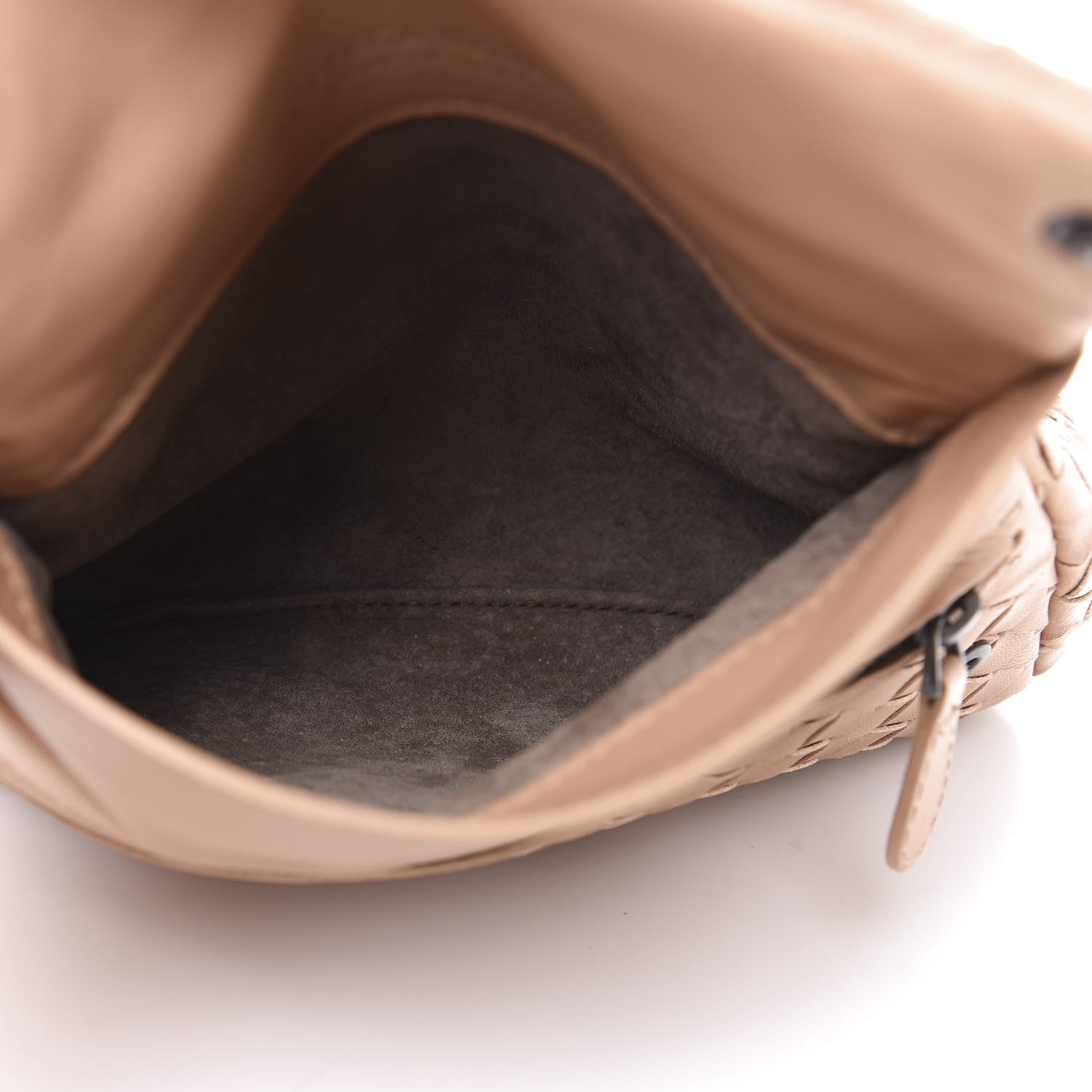 Bottega Veneta Nappa Intrecciato Mini Messenger Bag Mink 5 of 11