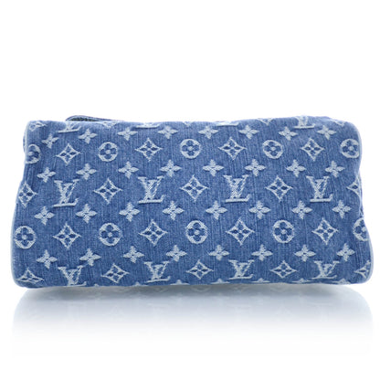 Louis Vuitton Monogram Denim Neo Speedy Blue 5 of 10