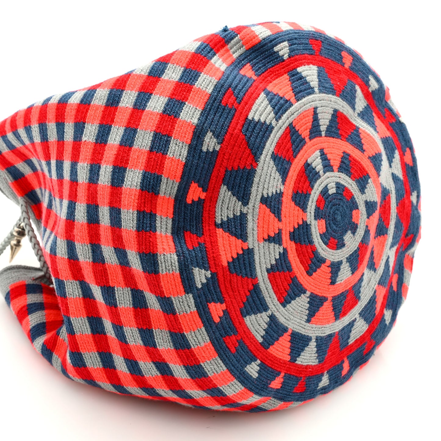CHROME HEARTS Knit Guanabana Star Patch Bucket Bag Multicolor