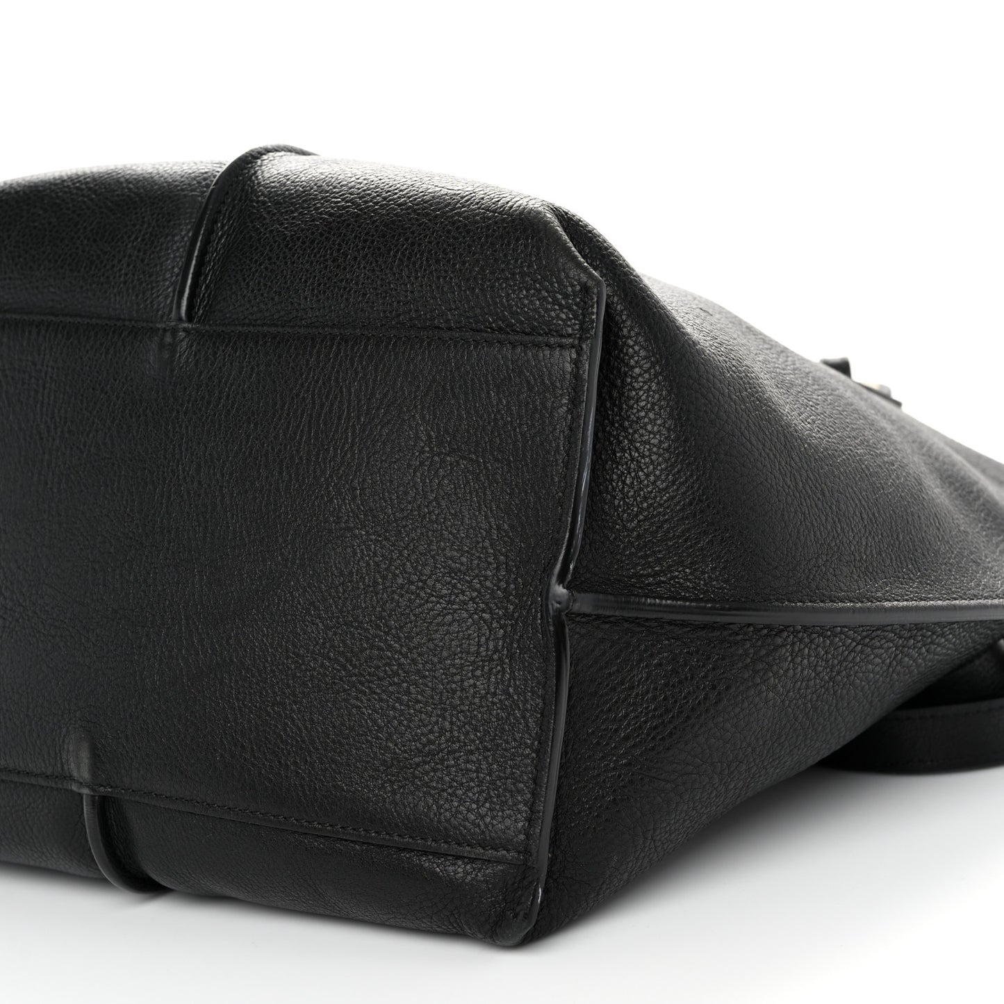 Smooth Calfskin Medium Vick Tote Black