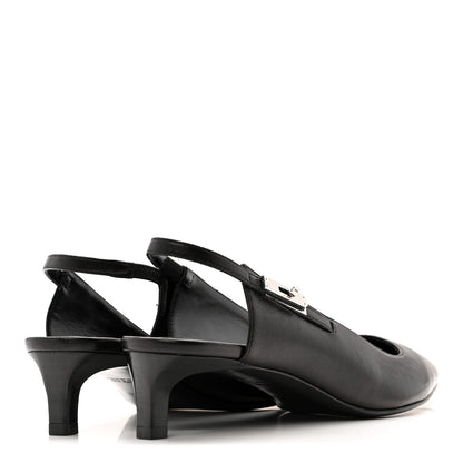Hermes Nappa Lover 40 Pumps 39 Black 5 of 12