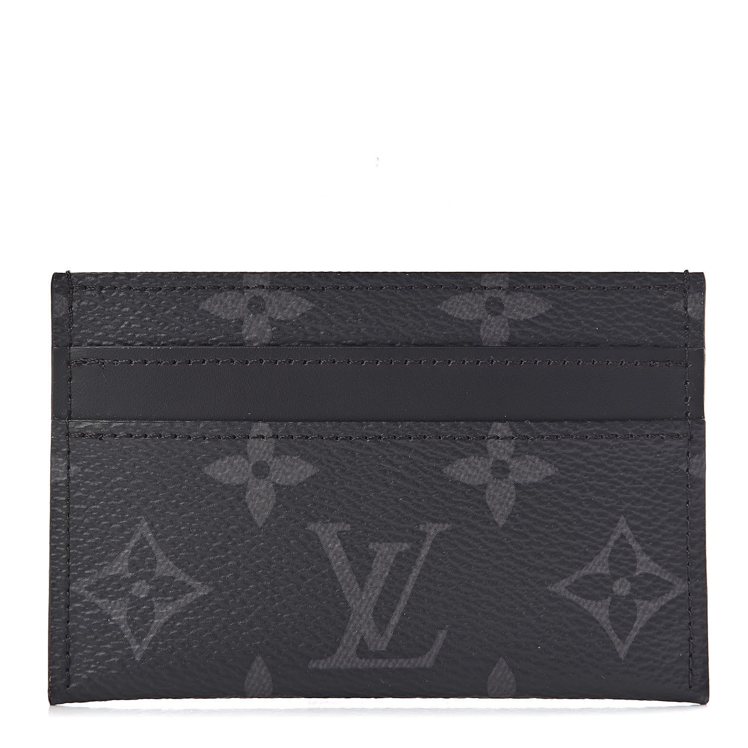 Louis Vuitton Monogram Eclipse Porte-Cartes Double Card Holder 1 of 7