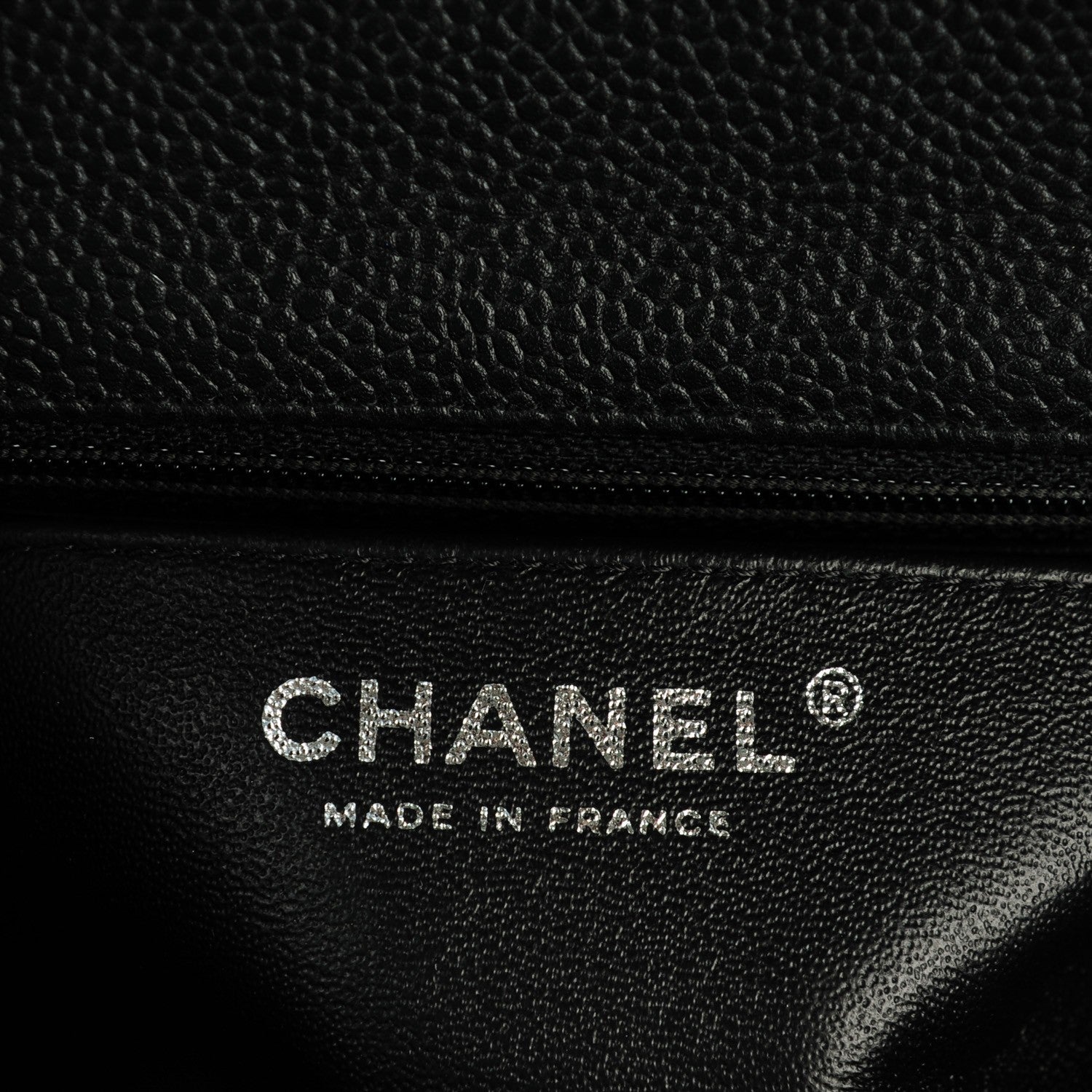 Chanel Caviar Quilted Mini Square Flap Black 7 of 8