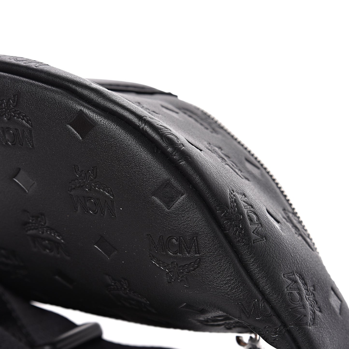 Calfskin Ottomar Monogram Small Belt Bag Black