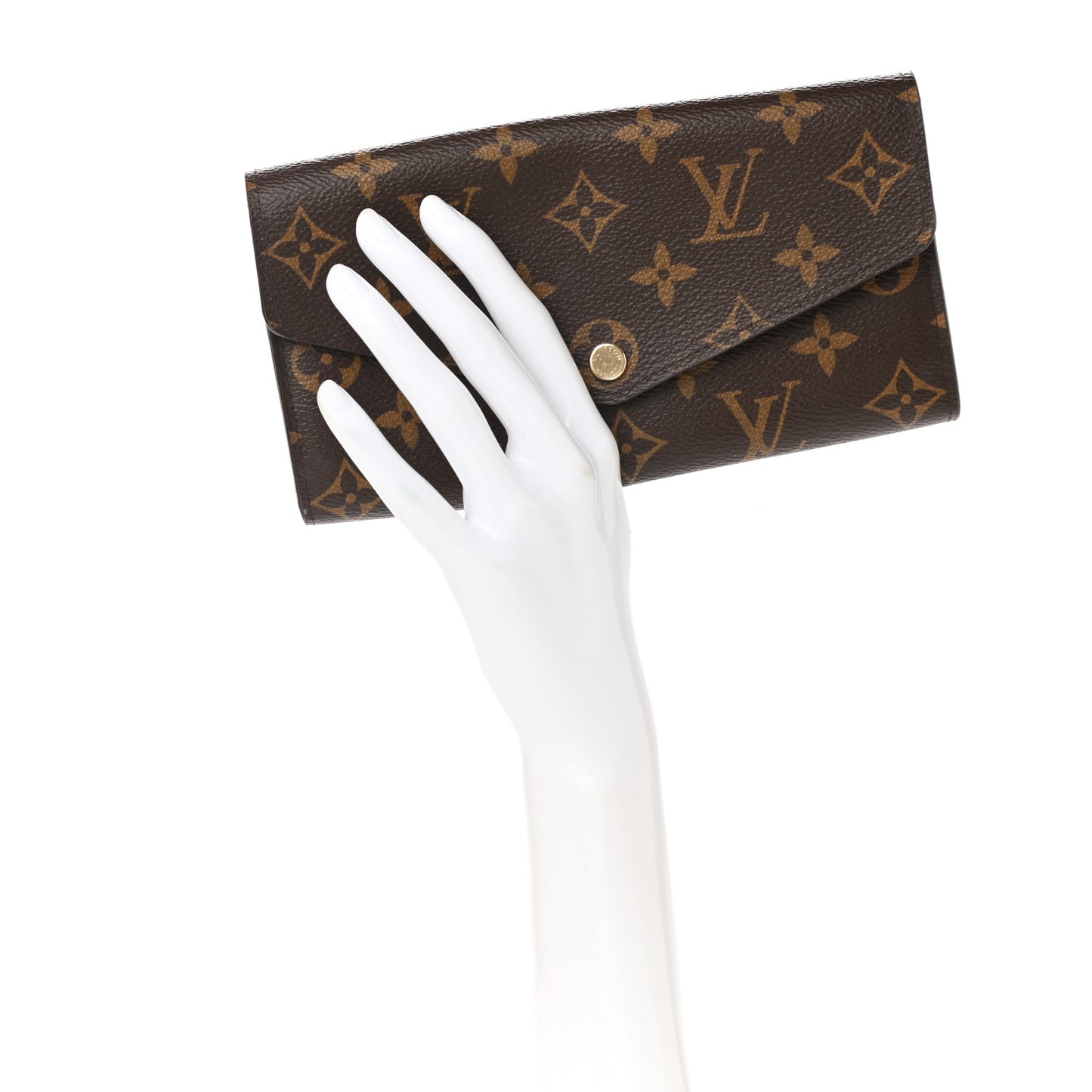 Monogram Sarah Wallet NM Rose Ballerine