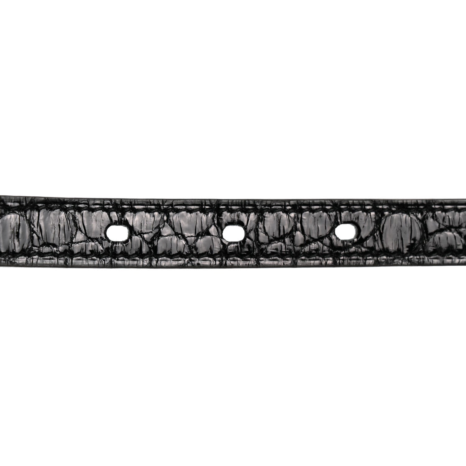 Hermes Box Calfskin Lizard Pop H Trio 15 Belt 75 30 Black 6 of 9