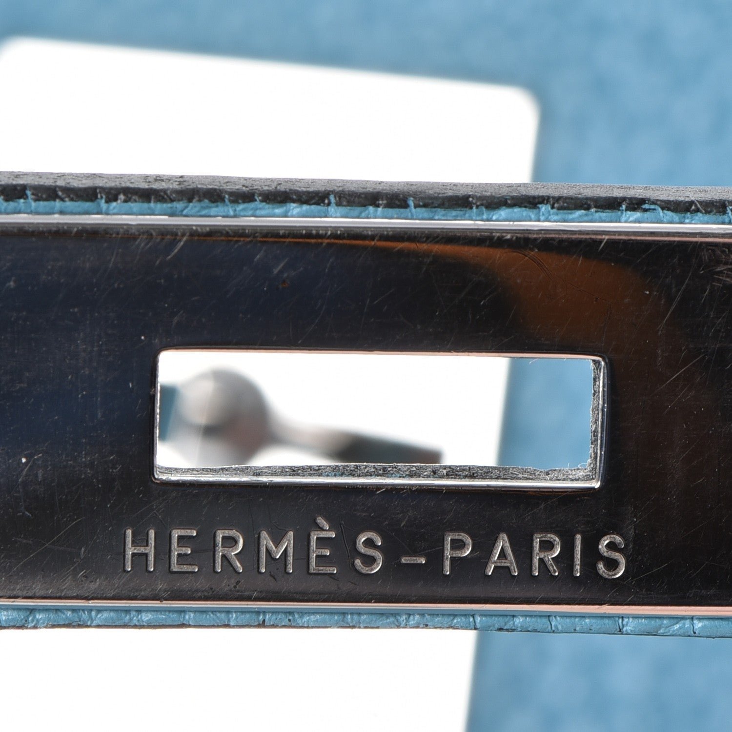 Hermes Togo Birkin 35 Blue Jean 28 of 38