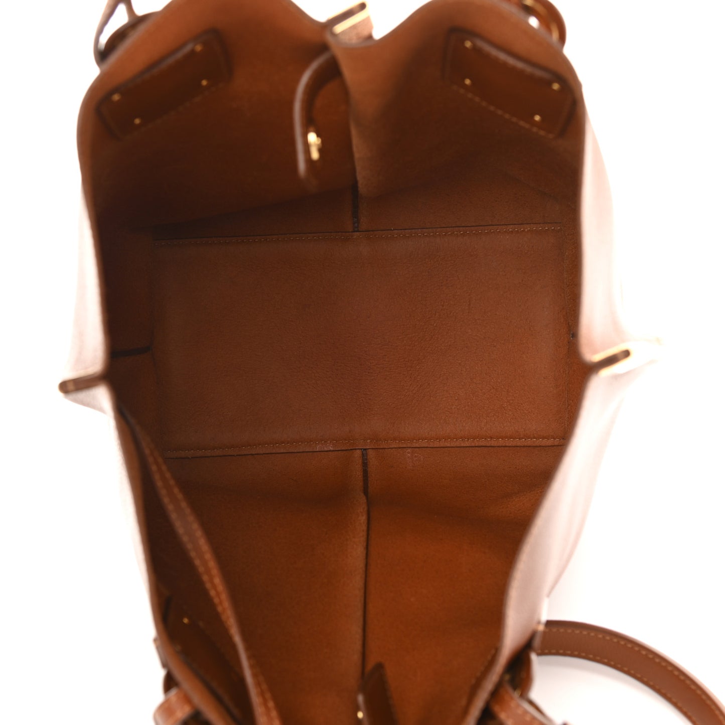 Smooth Calfskin Medium Vick Tote Caramel