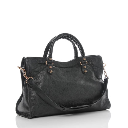 Balenciaga Agneau Giant 12 Rose Gold Hardware City Black 3 of 7