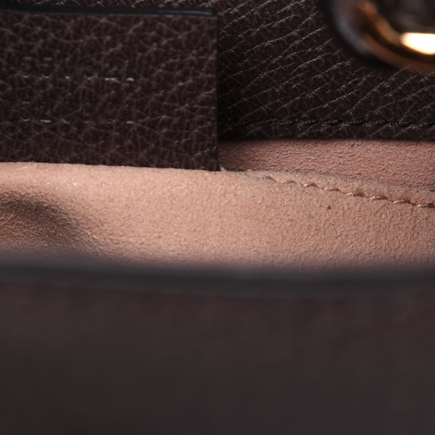 Gucci GG Supreme Monogram Web Small Ophidia Bucket Bag Brown 7 of 15