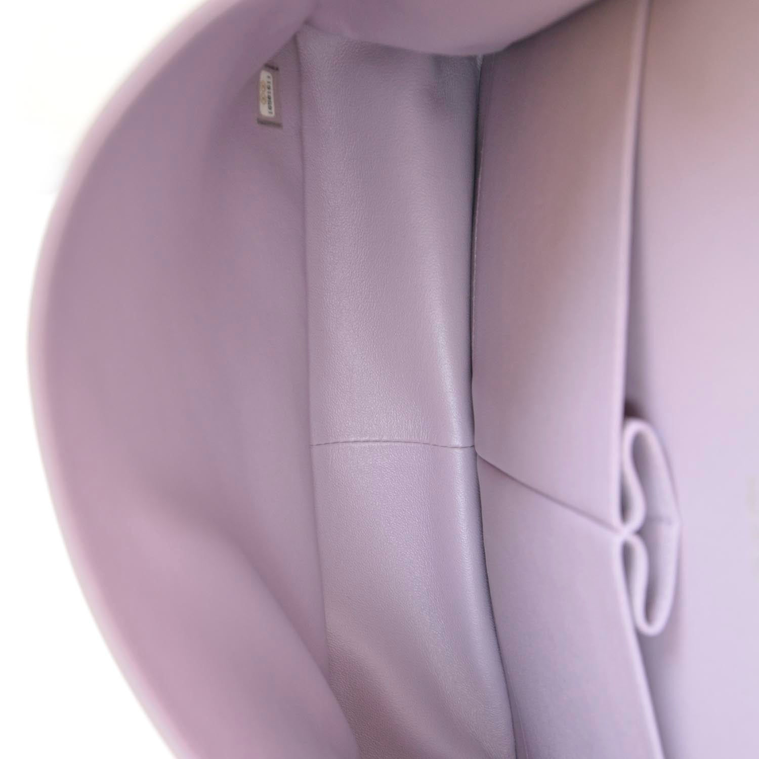 Chanel Lambskin Quilted Jumbo Double Flap Lilac 10 of 12
