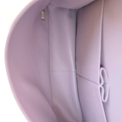 Chanel Lambskin Quilted Jumbo Double Flap Lilac 10 of 12