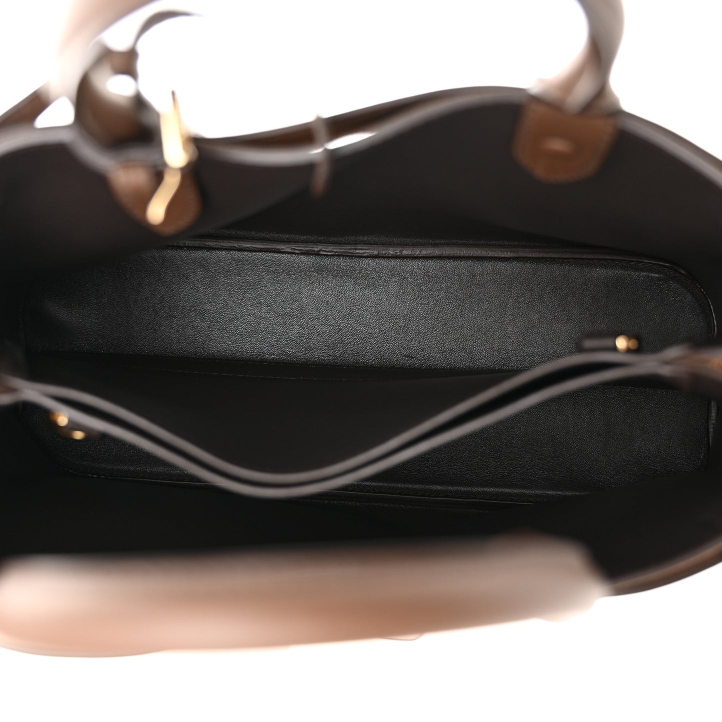 Scamosciato Medium Buckle Bag With Belt Cocoa Brown