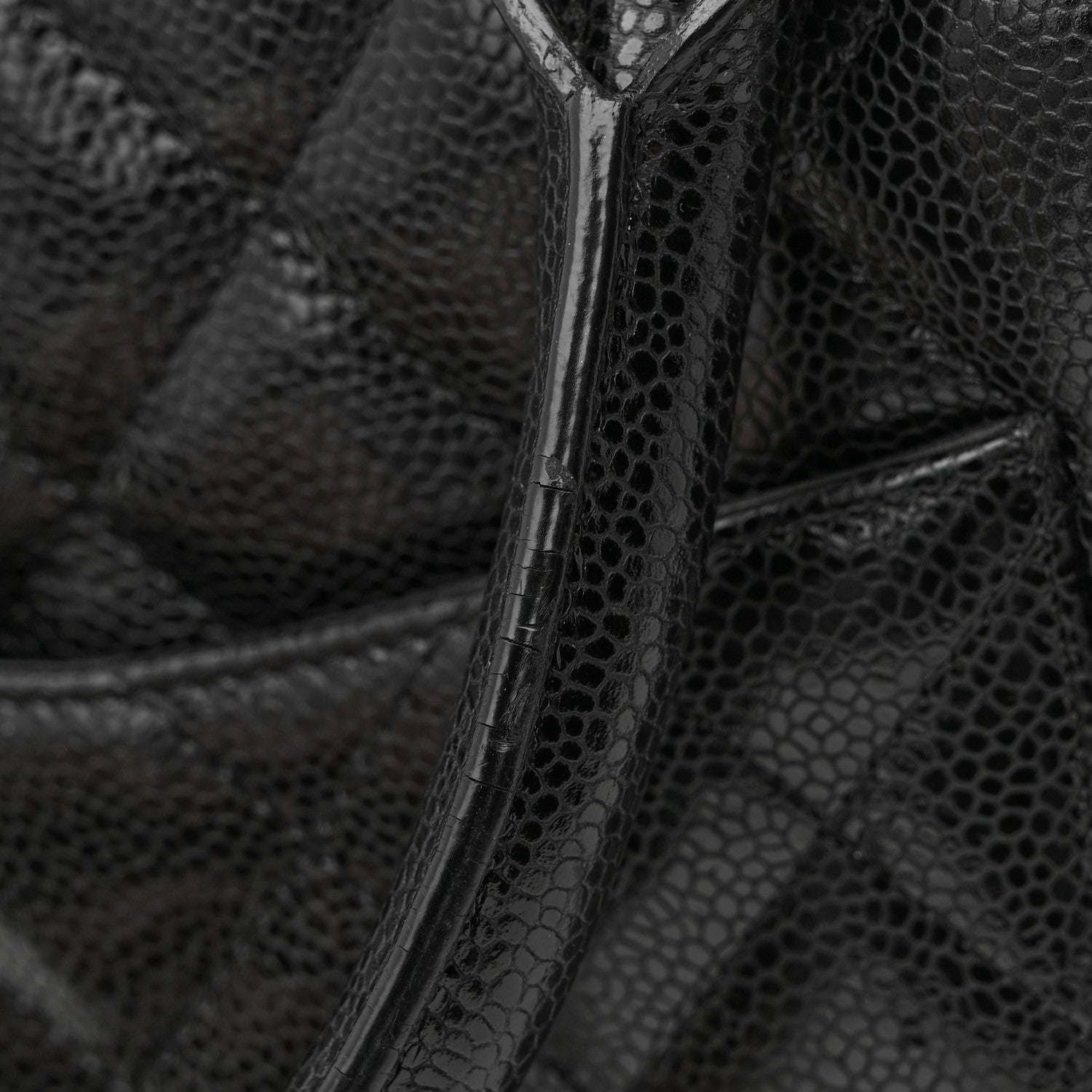 Chanel Caviar Quilted Small Bowler Black 12 of 13