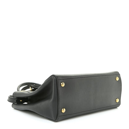 Fendi Vitello Elite Petite 2Jours Tote Black 4 of 19