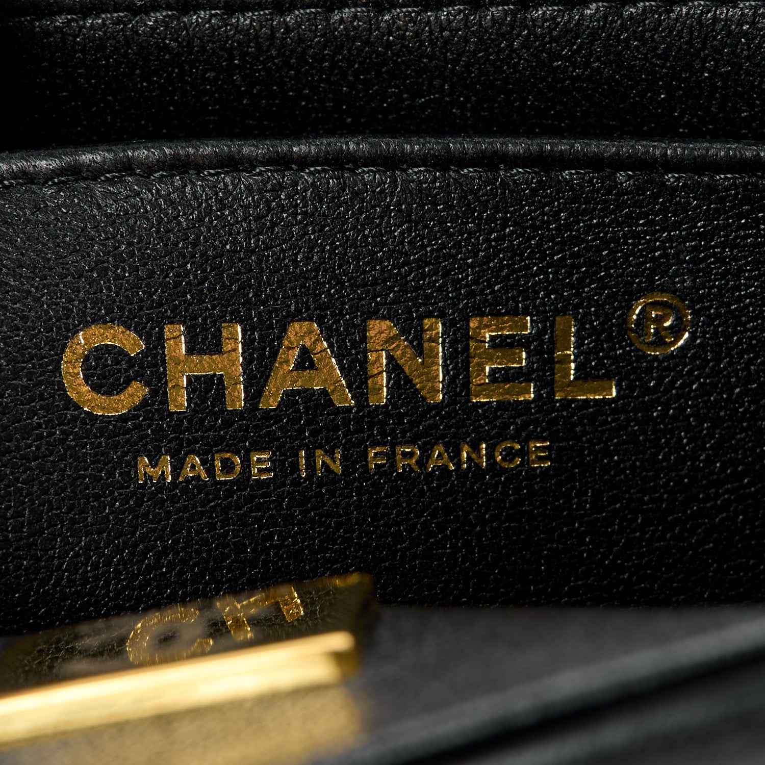 Chanel Lambskin Resin Crystal Square Quilted Mini Monacoco Flap Black 6 of 12