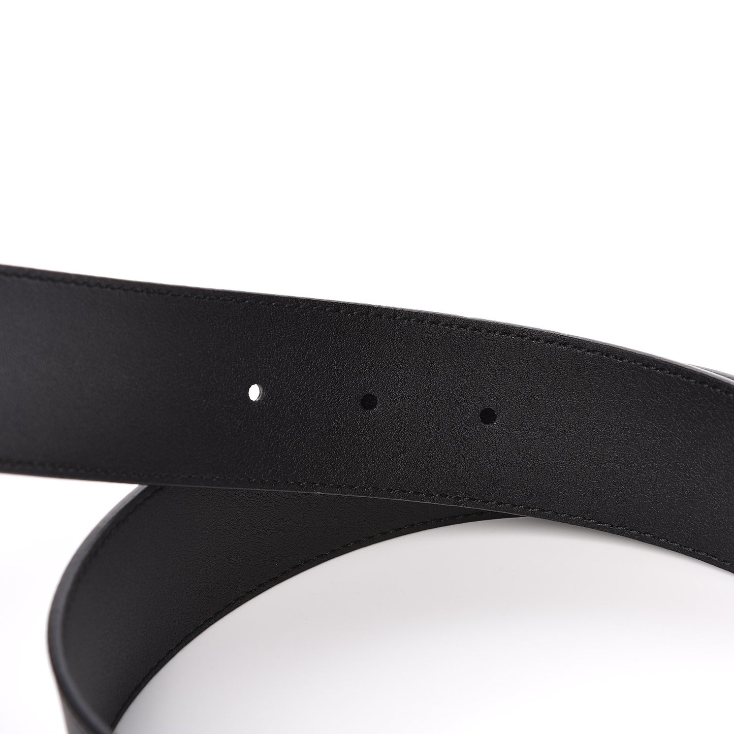 Calfskin Crystal Double G 40mm Belt 80 32 Black