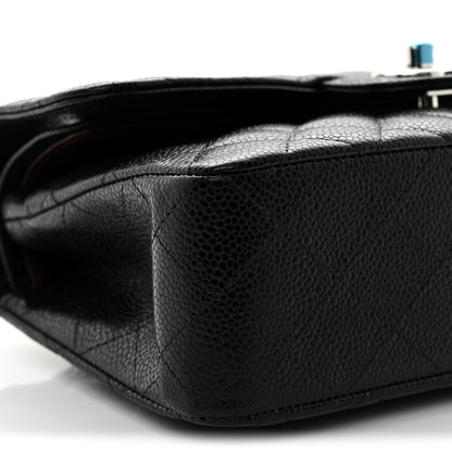 Chanel Caviar Quilted Small Double Flap Black 9 of 10