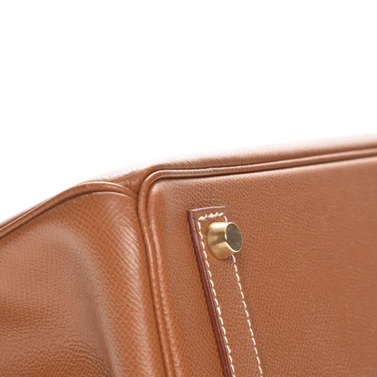 Hermes Courchevel HAC Birkin 32 Gold 30 of 31