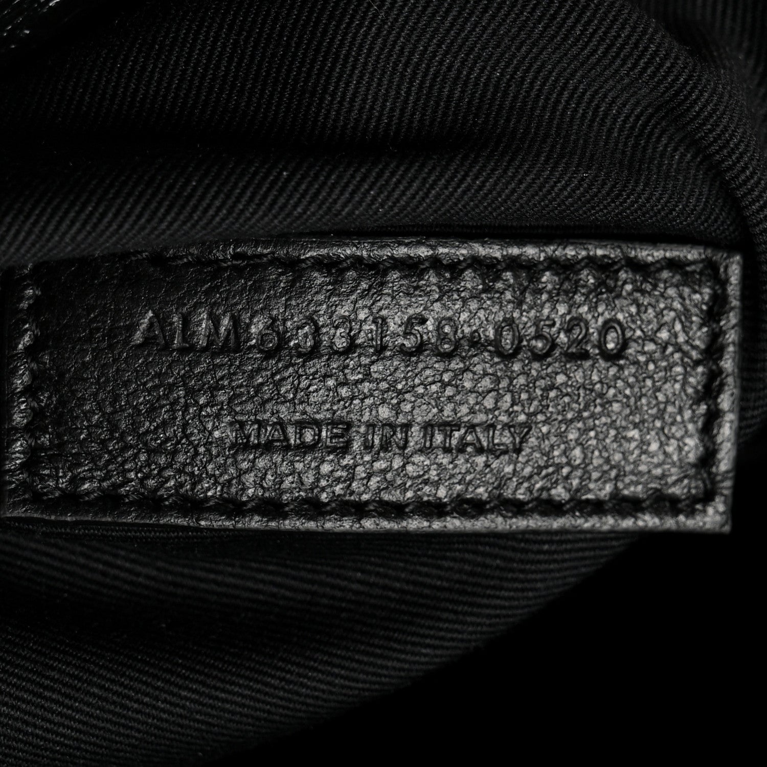 Saint Laurent Crinkled Calfskin Matelasse Monogram Medium Niki Chain Satchel Black 7 of 10