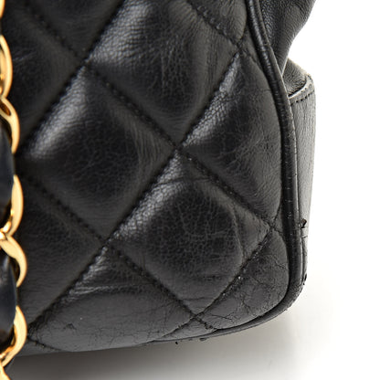 Chanel Lambskin Quilted Shoulder Bag Black 19 of 21