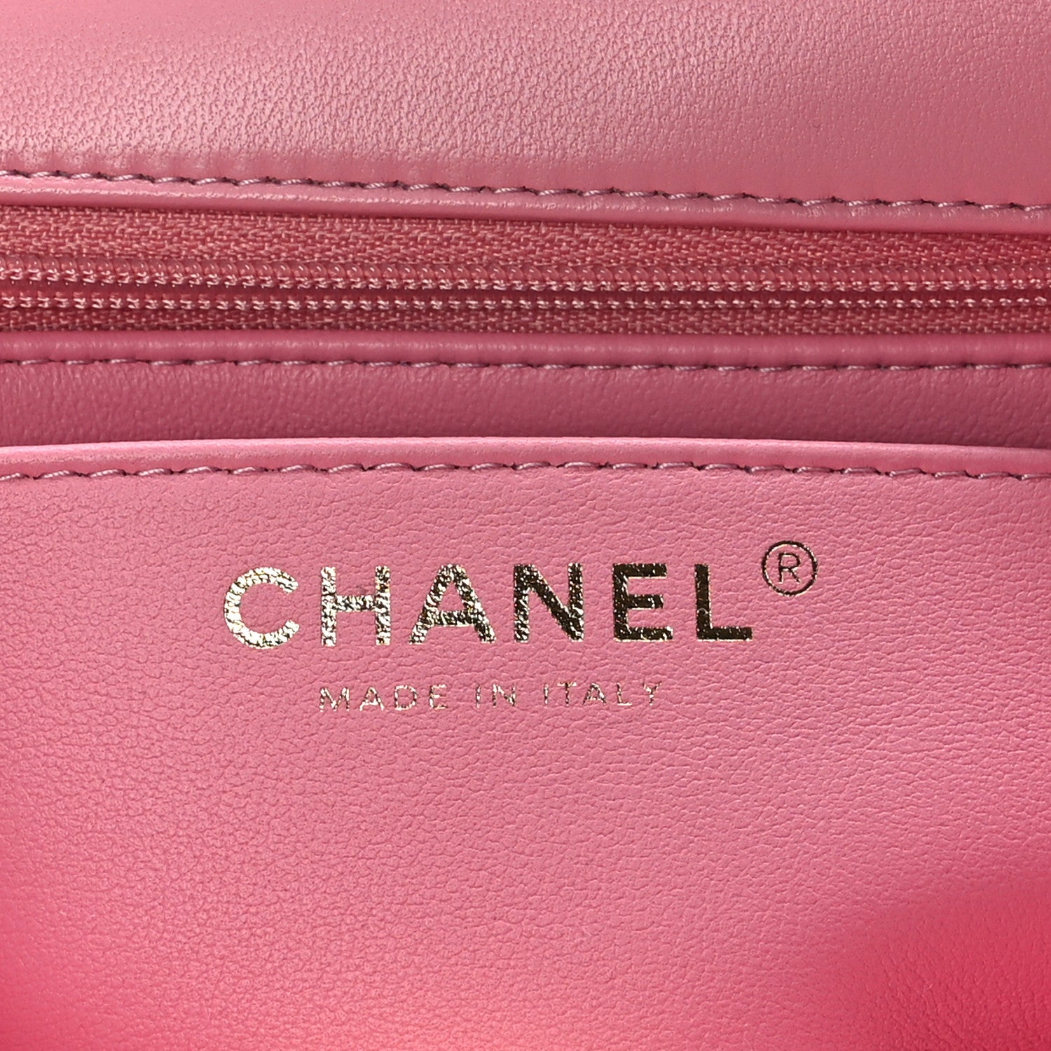 Chanel Lambskin Quilted Mini Top Handle Rectangular Flap Pink 6 of 9