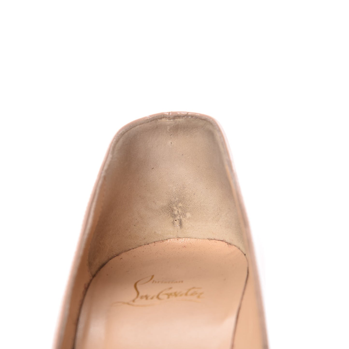 Patent Pigalle Follies 120 Pumps 39.5 Poudre