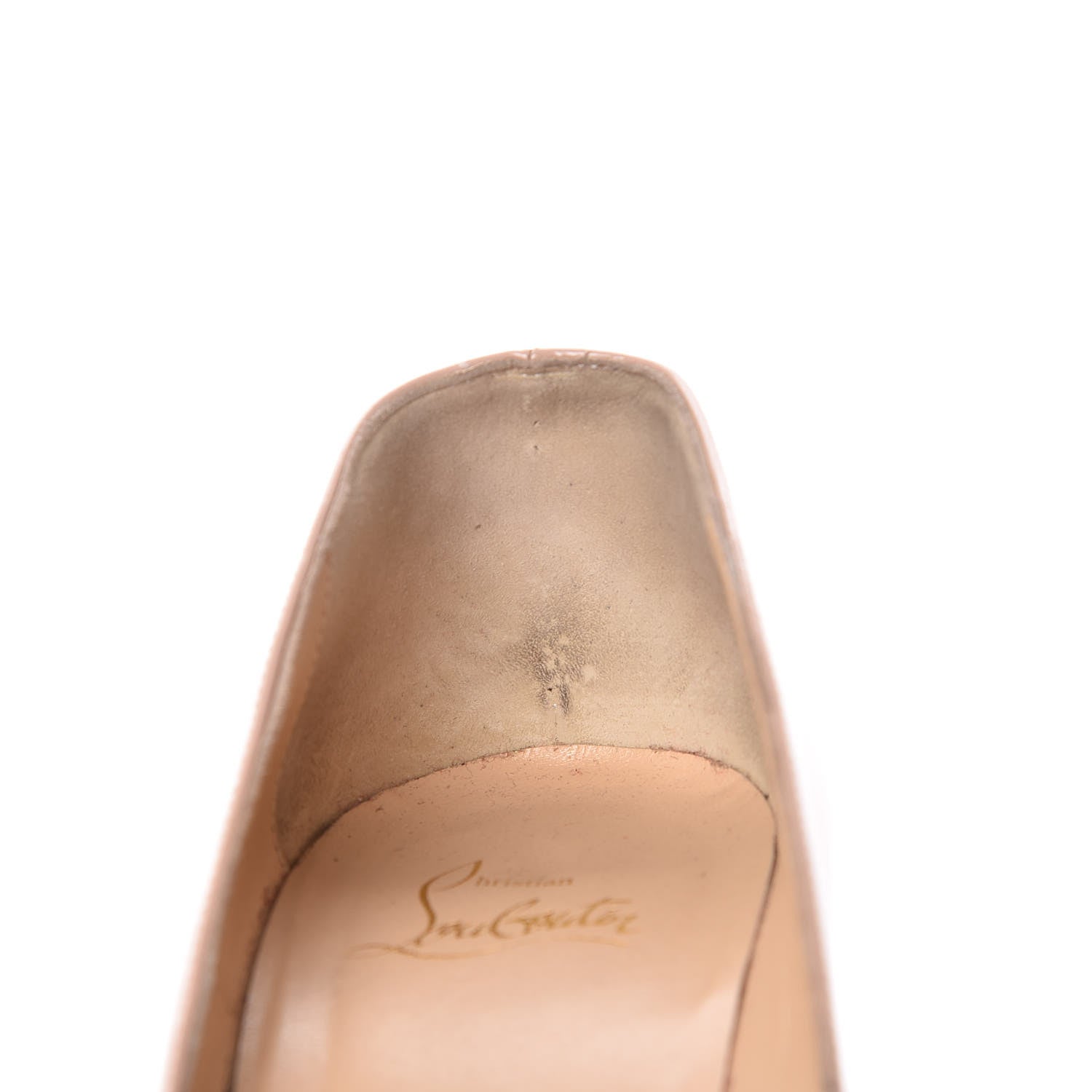 Christian Louboutin Patent Pigalle Follies 120 Pumps 39.5 Poudre 12 of 19