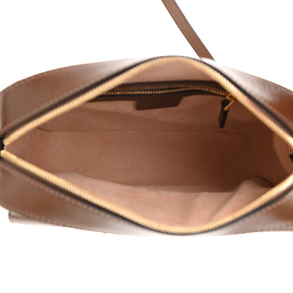 Gucci GG Supreme Monogram Small Horsebit 1955 Shoulder Bag Beige Brown Sugar 5 of 8