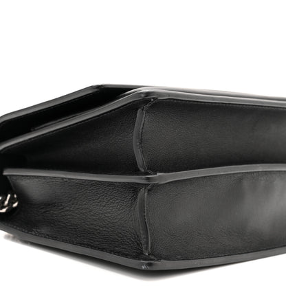 Saint Laurent Calfskin Studded Small Monogram Sunset Black 8 of 10