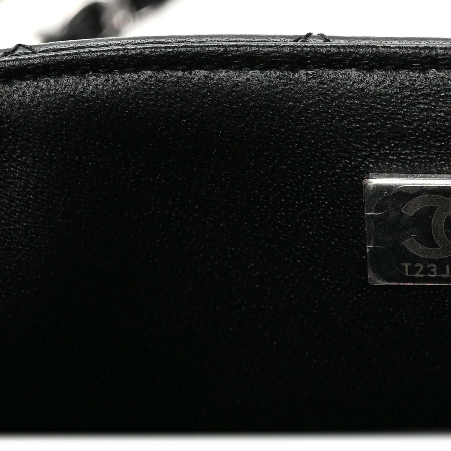 Chanel Lambskin Quilted Mini Rectangular Flap Black 7 of 11