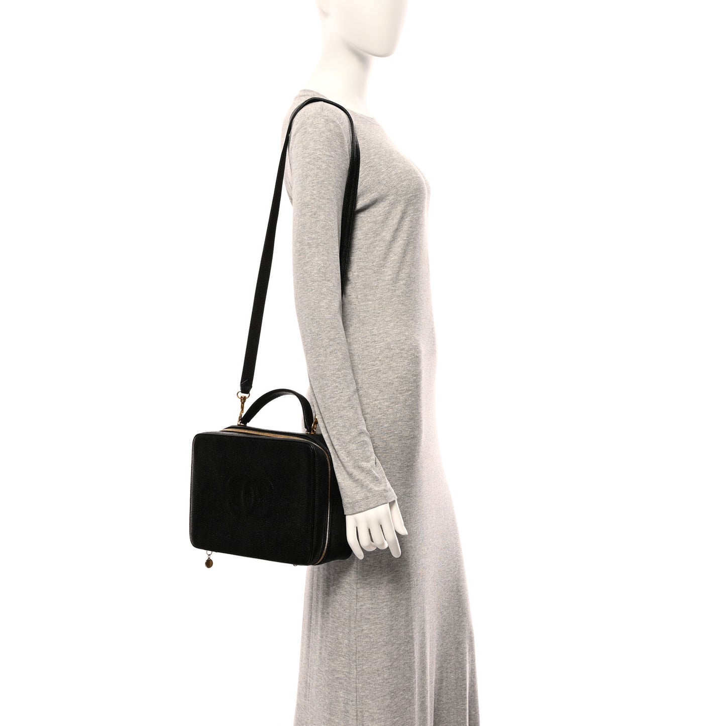 Caviar CC Vanity Case Black