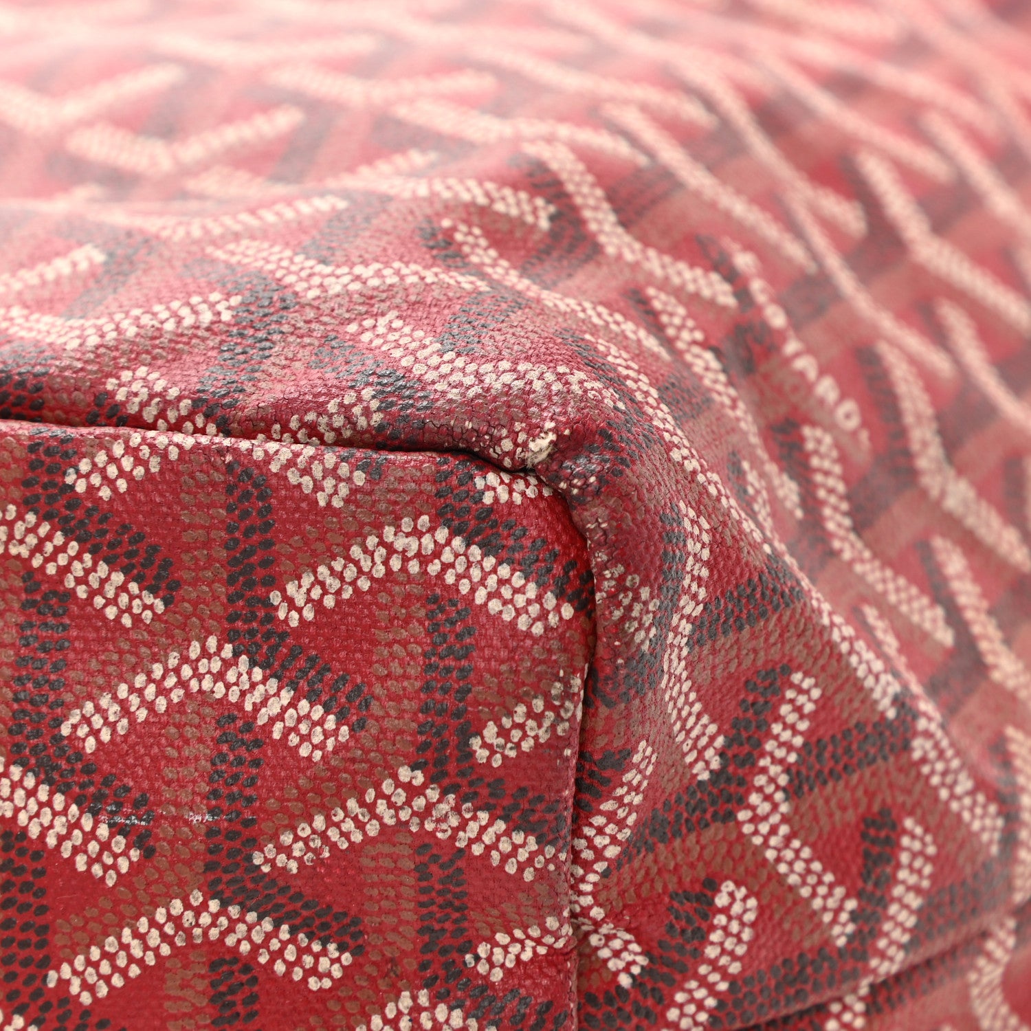 Goyard Goyardine Fidji Zip Hobo Red 11 of 20