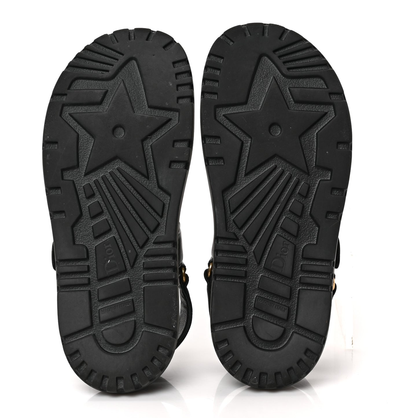 Lambskin Dioract 10mm Sandals 38 Black