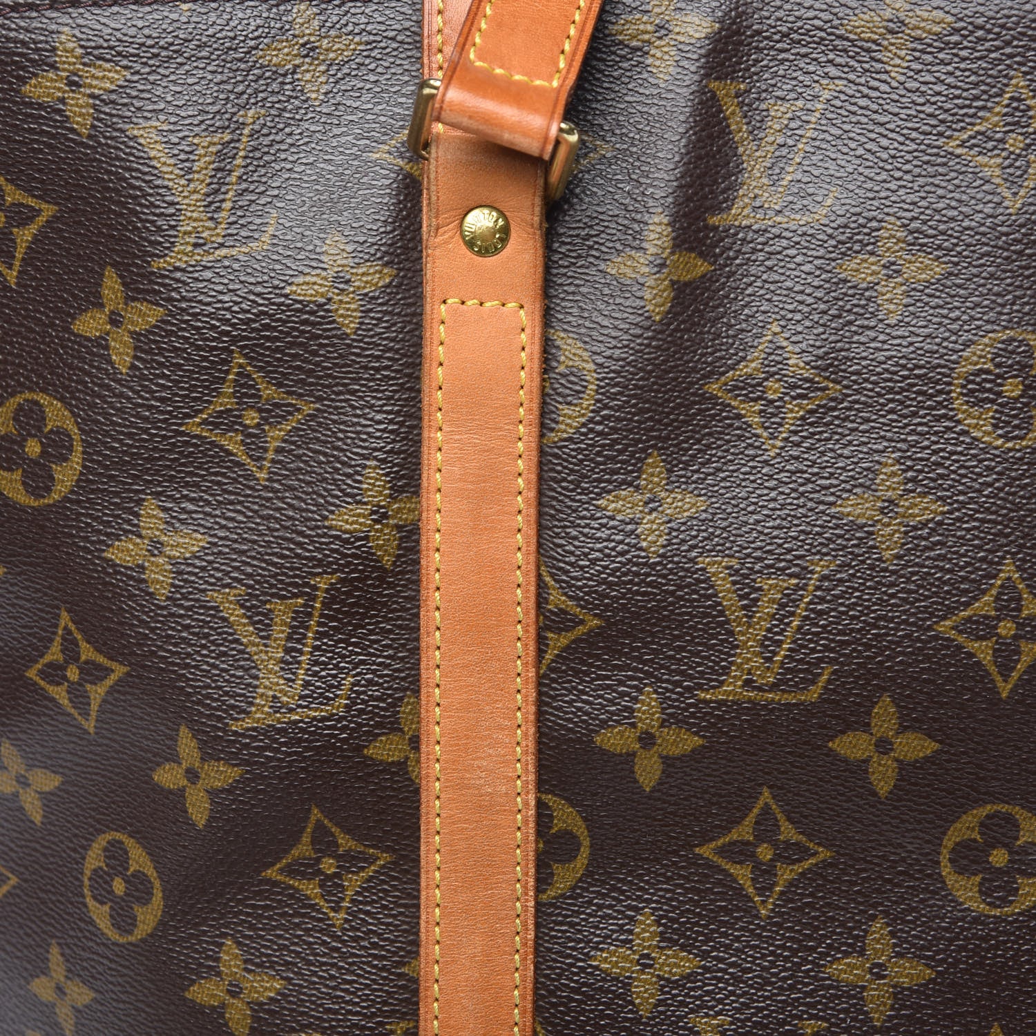 Louis Vuitton Monogram Sac Shopping Tote 12 of 14