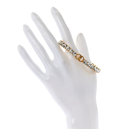 Chanel Crystal More Is More Cuff Bracelet M Gold 2 of 4