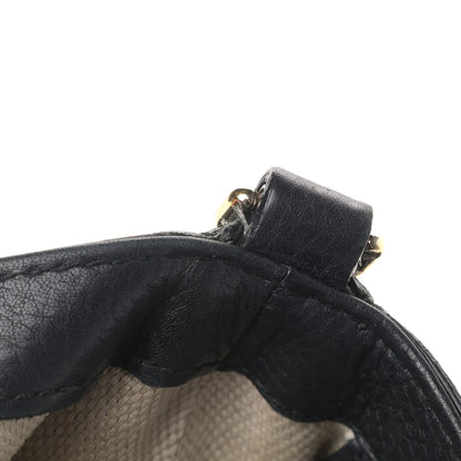 Gucci Pebbled Calfskin Medium Soho Flap Crossbody Black 20 of 21