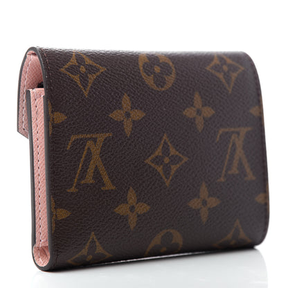 Louis Vuitton Monogram Victorine Wallet Rose Ballerine 2 of 6