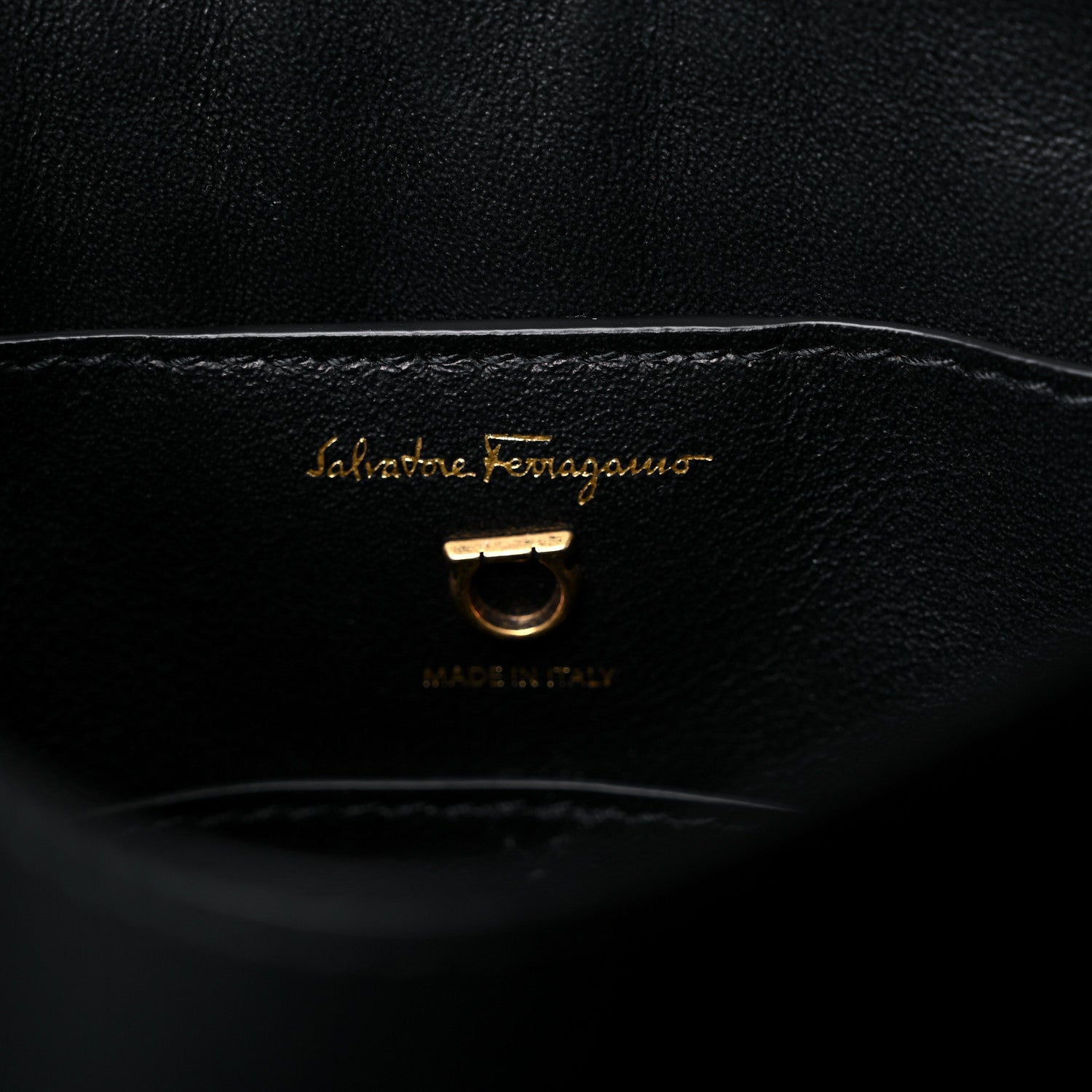 Salvatore Ferragamo Calfskin Small Margot Top Handle Satchel Bone Black 6 of 8