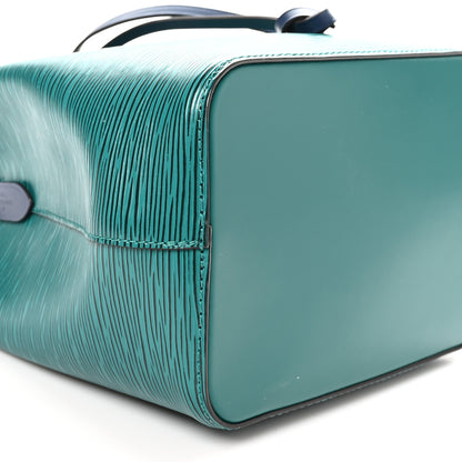 Louis Vuitton Epi Neonoe BB Emerald Indigo 9 of 10
