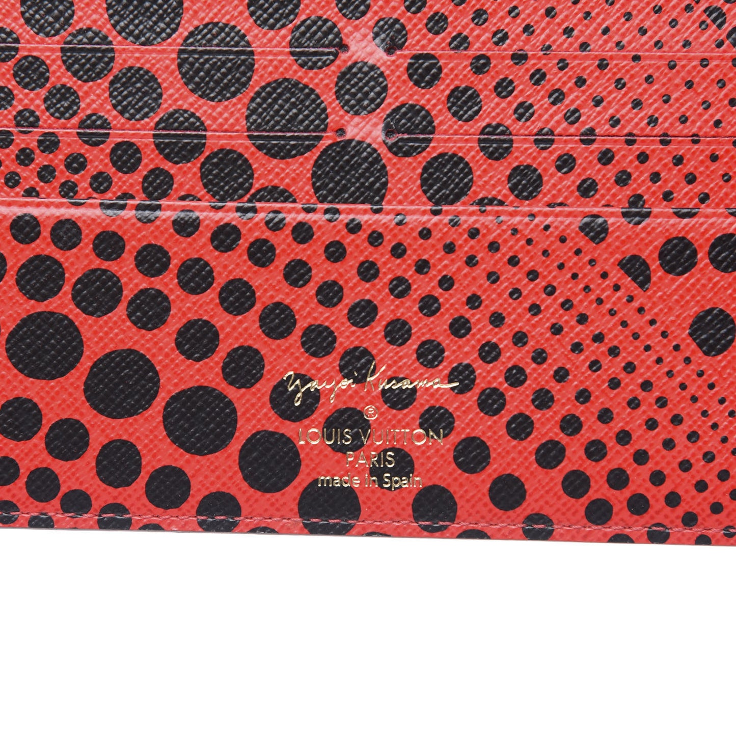 Monogram Kusama Waves Insolite Wallet Red