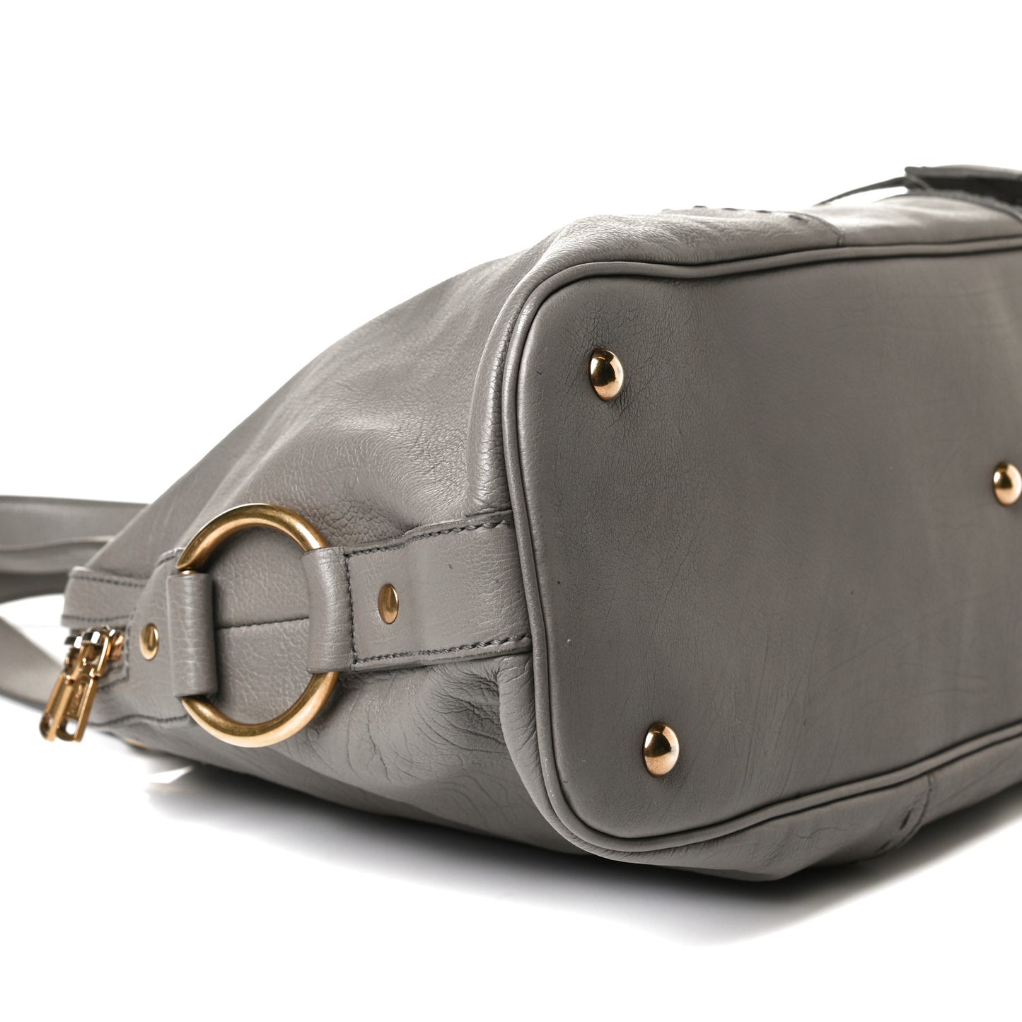 Calfskin Large Muse Gray