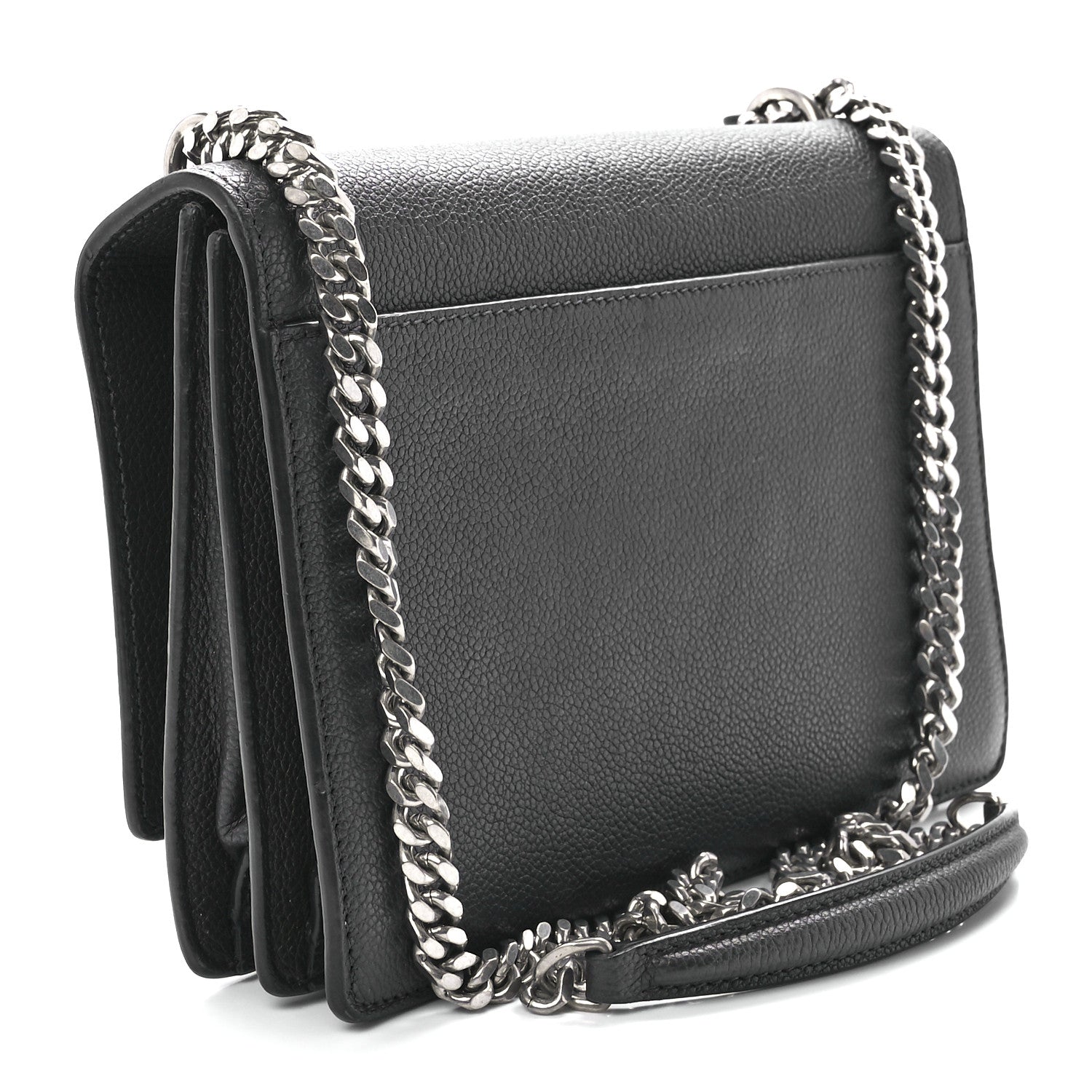 Saint Laurent Calfskin Medium Monogram Sunset Storm 2 of 12