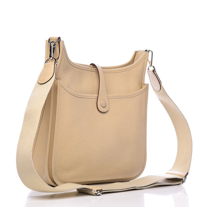 Hermes Taurillon Clemence Evelyne III PM Parchemin 3 of 16