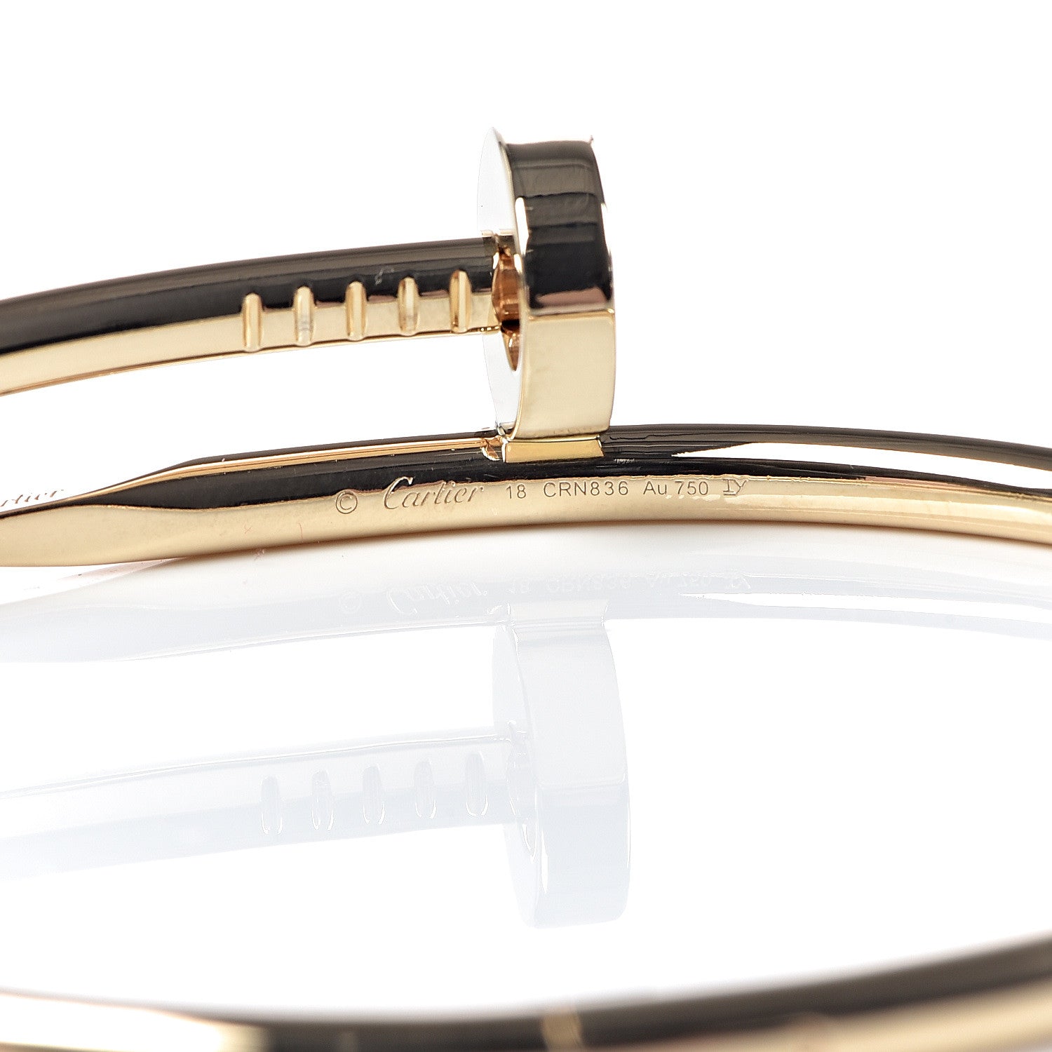 Cartier 18K Yellow Gold Juste Un Clou Bracelet 18 4 of 5
