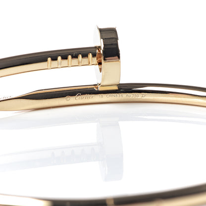 Cartier 18K Yellow Gold Juste Un Clou Bracelet 18 4 of 5