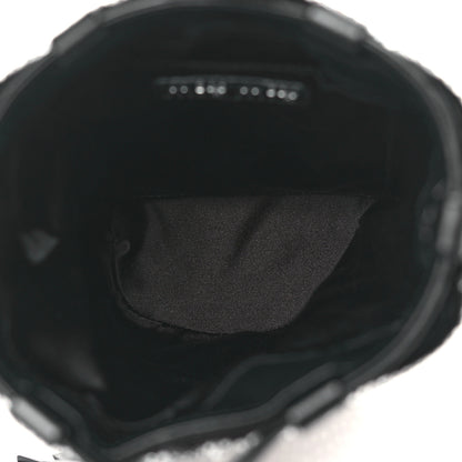 Miu Miu Raso Crystal Starlight Bucket Bag Black 5 of 10